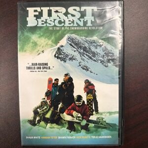 First Descent The Story of Snowboarding Revolution Dvd 2005